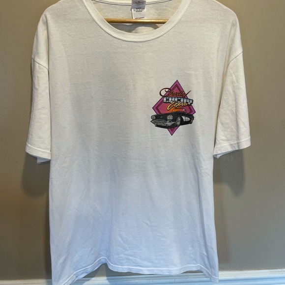 Vintage anvil corvette car tee white xl - Picture 7 of 10
